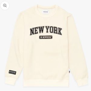 New York or Nowhere x Knicks sweatshirt